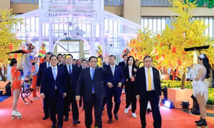 Thủ tướng Phạm Minh Chính tham dự Lễ khai mạc Hội chợ Mùa Xuân 2026 