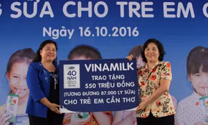 Hành trình 12 năm và 35 triệu ly sữa cho trẻ em trên khắp Việt Nam