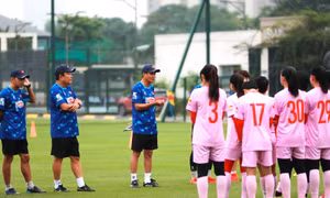 Tuyển nữ Việt Nam tiếp tục dẫn đầu Đông Nam Á trên bảng xếp hạng FIFA quý I/2025