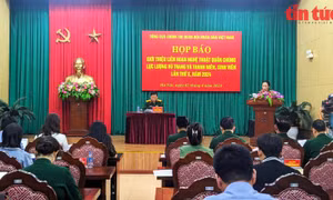 3.000 diễn viên tham gia Liên hoan nghệ thuật lực lượng vũ trang, thanh niên, sinh viên 