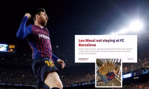 Messi rời Barcelona sau 21 năm gắn bó, ngày cổ động viên nhòe nước mắt