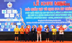 14 đoàn tham dự Giải quần vợt vô địch U14 ITF châu Á
