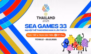 Nhà đài đầu tiên của Việt Nam công bố bản quyền truyền hình SEA Games 2025