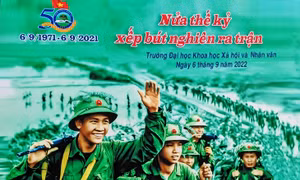 Xúc động cuộc gặp gỡ 'Nửa thế kỷ xếp bút nghiên ra trận'