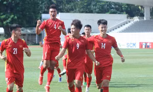 U19 Việt Nam thắng tưng bừng 4 - 1 trước U19 Philippines