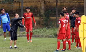 HLV Park Hang-seo: Hoàn thiện dần những vị trí trong đội tuyển U22 Việt Nam