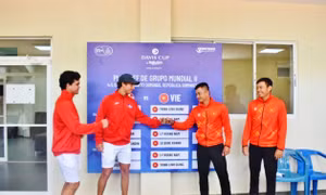 Lịch thi đấu trận play-off Davis Cup 2022: 'Trọng trách' đặt lên vai Lý Hoàng Nam và Trịnh Linh Giang