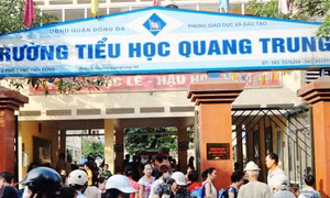 Vụ tát học sinh ở trường Quang Trung: Phụ huynh chấp nhận lời xin lỗi của giáo viên