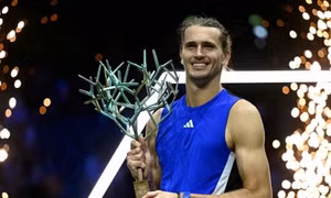 Zverev vô địch Paris Masters