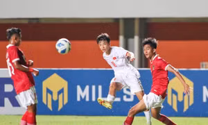 Thua đáng tiếc trước U16 Indonesia, U16 Việt Nam mất quyền tự quyết