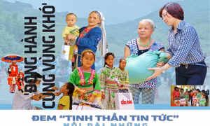'Đồng hành cùng vùng khó' - Đem ‘tinh thần Tin tức’ nối dài những hành trình sẻ chia
