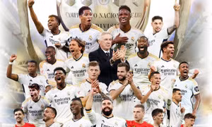 Real Madrid vô địch Tây Ban Nha lần thứ 36