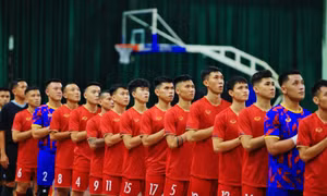 Đội tuyển futsal Việt Nam lên đường tham dự vòng loại giải futsal châu Á 2024