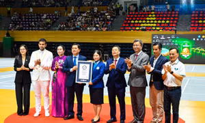 Heineken Pickleball World Cup 2026 xác lập Kỷ lục Guinness thế giới