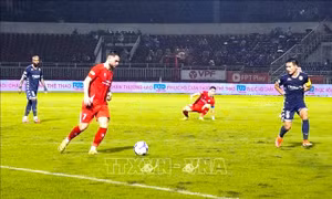 Vòng 11 V-League 2025 - 2026: Rực lửa sân Thống Nhất