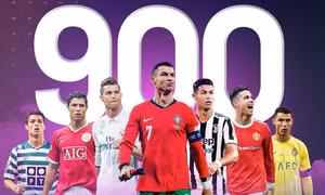 Cristiano Ronaldo chạm mốc 900 bàn thắng