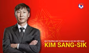 Ông Kim Sang-sik làm HLV trưởng Đội tuyển Quốc gia và Đội tuyển U23 Việt Nam