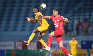 Vòng 3 V-League 2020: Nam Định 'chặn sóng' Viettel tại Thiên Trường