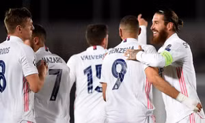 Real Madrid đã biết đến chiến thắng đầu tiên tại Champions League 2020 - 2021