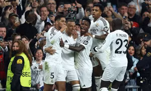 Đánh bại Man City, Real Madrid giành vé vào vòng 16 đội