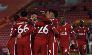 Liverpool 'đòi nợ' Arsenal thành công tại Anfield