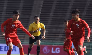 Giải U22 Đông Nam Á 2019: ‘Chung kết sớm’ giữa Việt Nam và Thái Lan