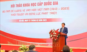 Đồng chí Nguyễn Trọng Nghĩa: Đề cương về văn hóa Việt Nam mang tầm thời đại và sức sống lâu dài, bền vững