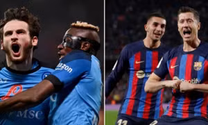 Napoli - Barcelona: Đôi công rực lửa