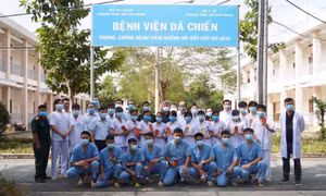 Bệnh viện Dã chiến Củ Chi đang điều trị cho 43 bệnh nhân COVID-19