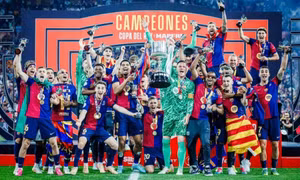 Đánh bại Real sau 120 phút kịch tính, Barca đoạt Cúp nhà Vua