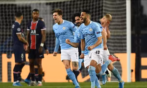 Bán kết lượt đi Champions League: Man City ngược dòng hạ PSG ở Paris