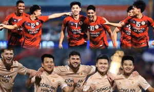 Vòng 24 V-League 2024 - 2025: Tâm điểm derby Thủ đô