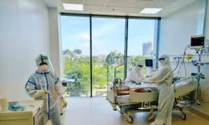 Cận cảnh bệnh viện dành riêng cho bệnh nhân COVID-19 nặng quy mô 1.000 giường ở TP Hồ Chí Minh
