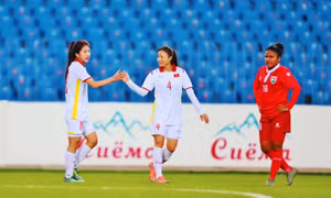 Đội tuyển nữ Việt Nam thắng đậm Maldives 16 - 0
