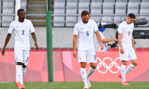 Bóng đá nam Olympic Tokyo 2020: Pháp, Argentina, Đức đối diện nguy cơ dừng bước ngay tại vòng bảng