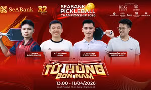 Giải Pickleball Championship 2026 đóng góp cho Quỹ khuyến học Ươm mầm ước mơ