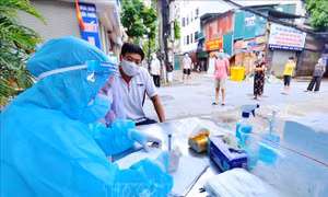 Hà Nội thêm 45 ca mắc mới, trong đó ổ dịch quận Thanh Xuân là 32 ca