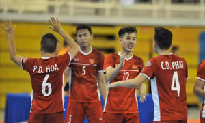 Đánh bại Myanmar 7 - 3, tuyển futsal Việt Nam đoạt vé dự VCK châu Á 2020