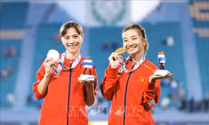 Tuyên dương và khen thưởng Đội tuyển Điền kinh Quốc gia