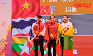 Phá kỷ lục SEA Games, Hoàng Thị Duyên bảo vệ thành công tấm Huy chương Vàng