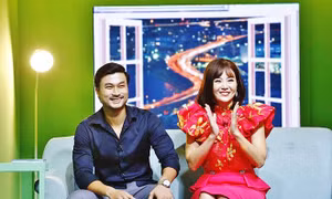 Cặp đôi 'Mùa hoa tìm lại' Duy Hưng - Thanh Hương 'đắt show' trên VTV3