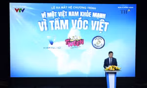 VTV ra mắt hệ chương trình về giáo dục sức khỏe, dinh dưỡng và thiếu nhi