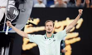 Daniil Medvedev năm thứ hai liên tiếp vào chung kết Australia mở rộng