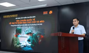 Hà Nội triển khai mô hình phòng, chống bệnh dại 