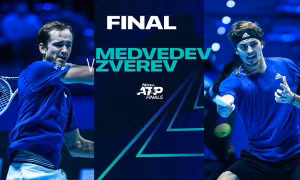 Medvedev tái đấu Zverev tại chung kết ATP Finals 2021 vào rạng sáng 22/11