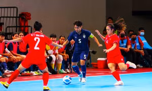 Đánh bại Thái Lan, tuyển futsal nữ Việt Nam vô địch Đông Nam Á