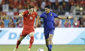 Hiệp 1 trận Việt Nam - Thái Lan: Thái Lan dẫn trước Việt Nam 1 - 0