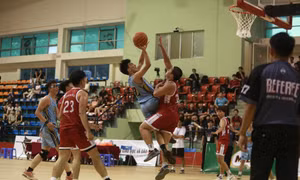 Khai mạc Vòng loại khu vực miền Bắc môn Bóng rổ Đại hội Thể thao sinh viên toàn quốc lần thứ VI 