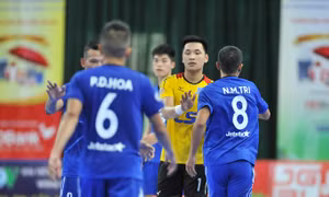 Thái Sơn Nam khẳng định sức mạnh với lần thứ 9 đăng quang giải futsal vô địch Quốc gia
