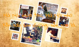 Hà Nội mùa thu, Hà Nội nhớ. Xôn xao con đường, xôn xao lá…